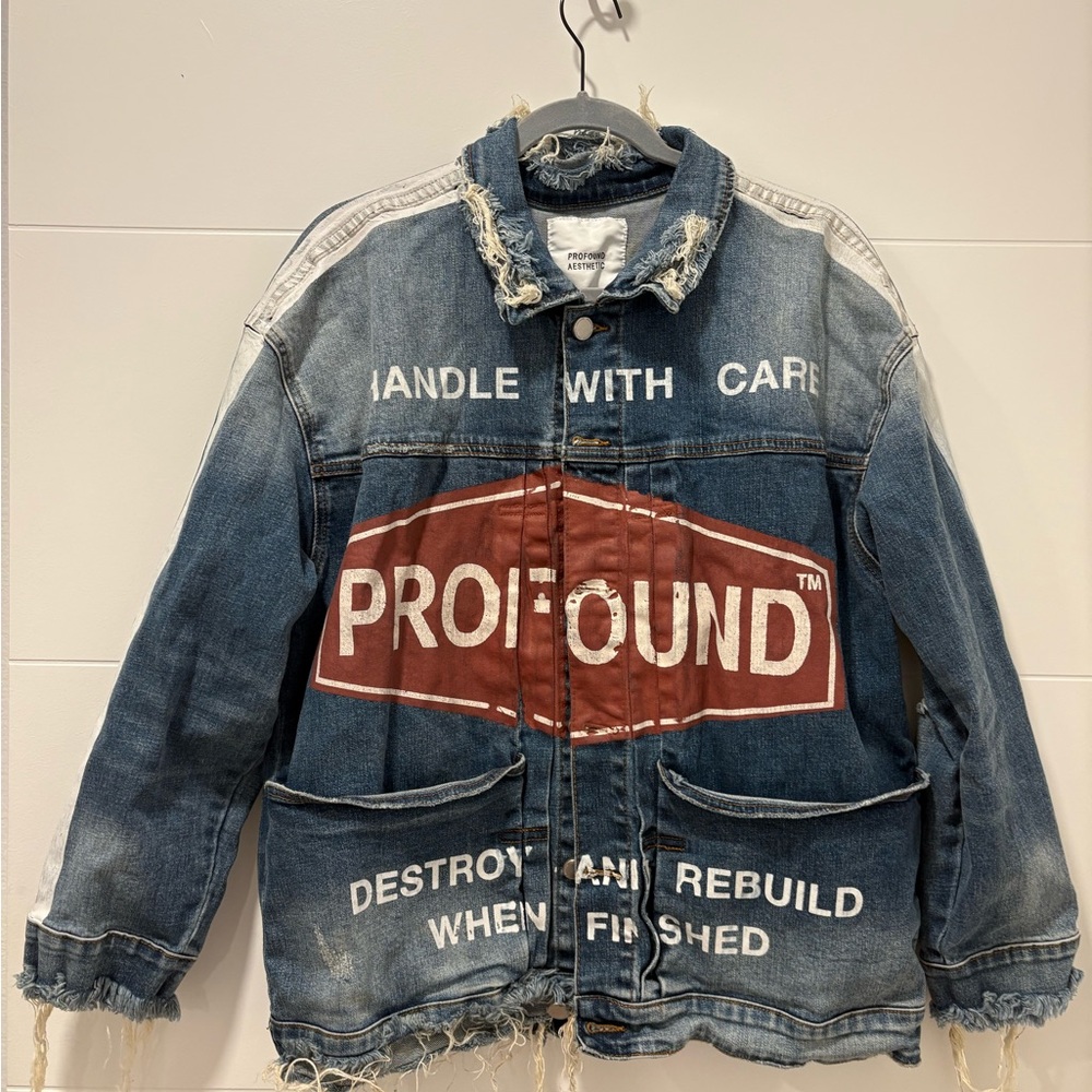 Profound Distressed Denim Jacket